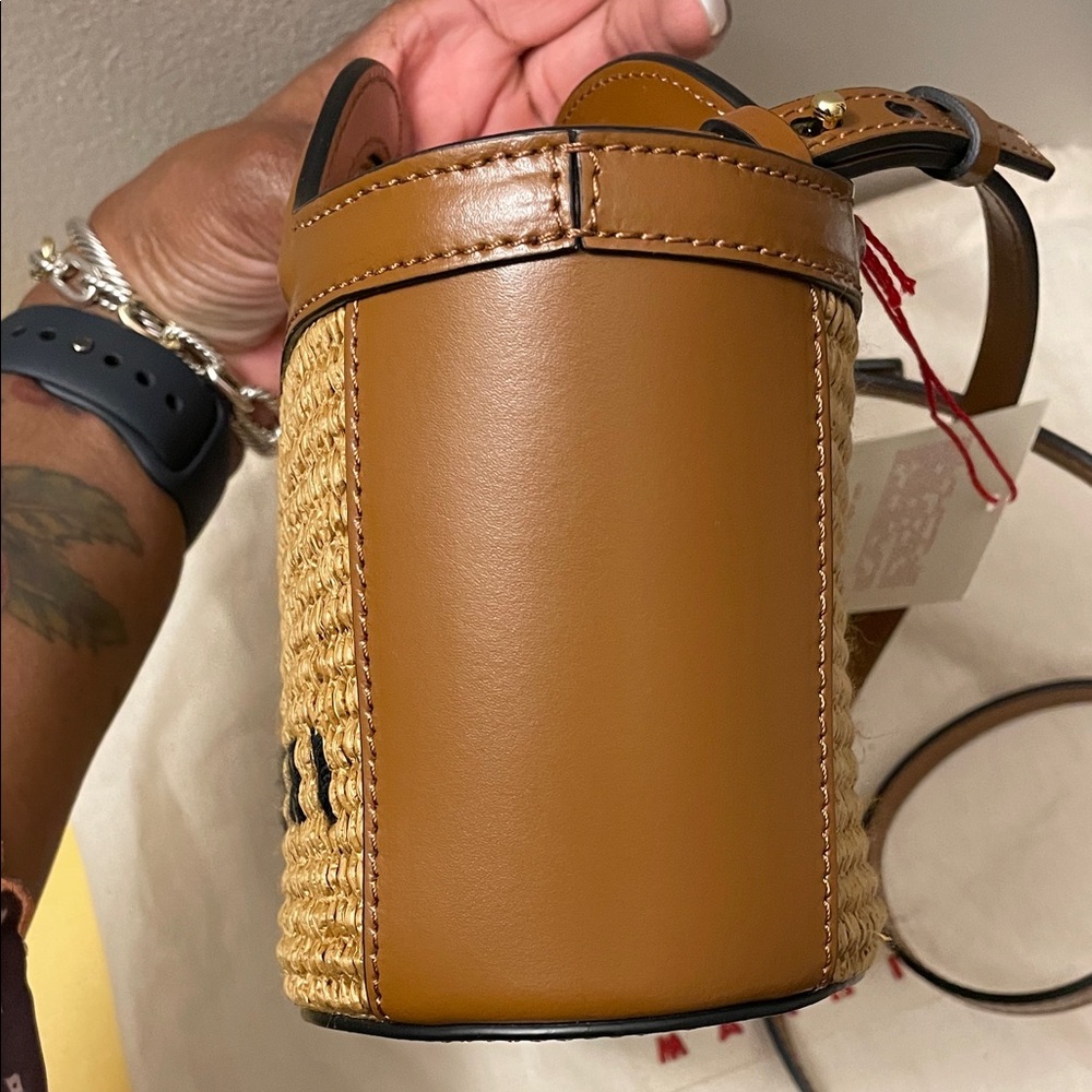 Marni Brown and Tan Mini Bag - Picture 12 of 14